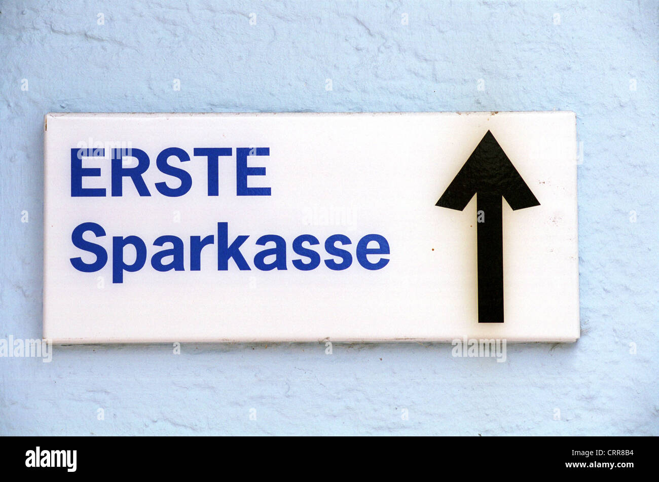 00AG Logo erste Sparkasse Bank (Liechtenstein) Stockfoto