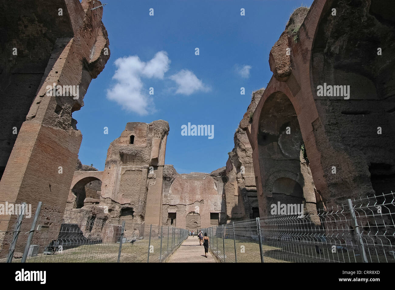 Italien-Latium Latium Rom Caracalla Thermen Terme di Caracalla Stockfoto