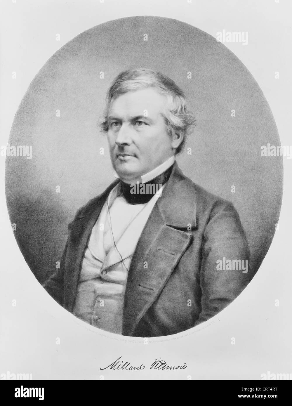 Millard Fillmore, 13. Präsident der Vereinigten Staaten von Amerika, 1850-1853 Stockfoto