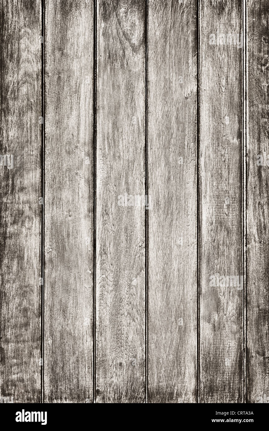 Alten Grunge Holzplatten Hintergrund - vertikale und grau Stockfoto