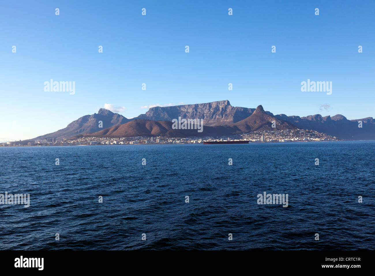 Kapstadt und Tafelberg in Südafrika Stockfoto