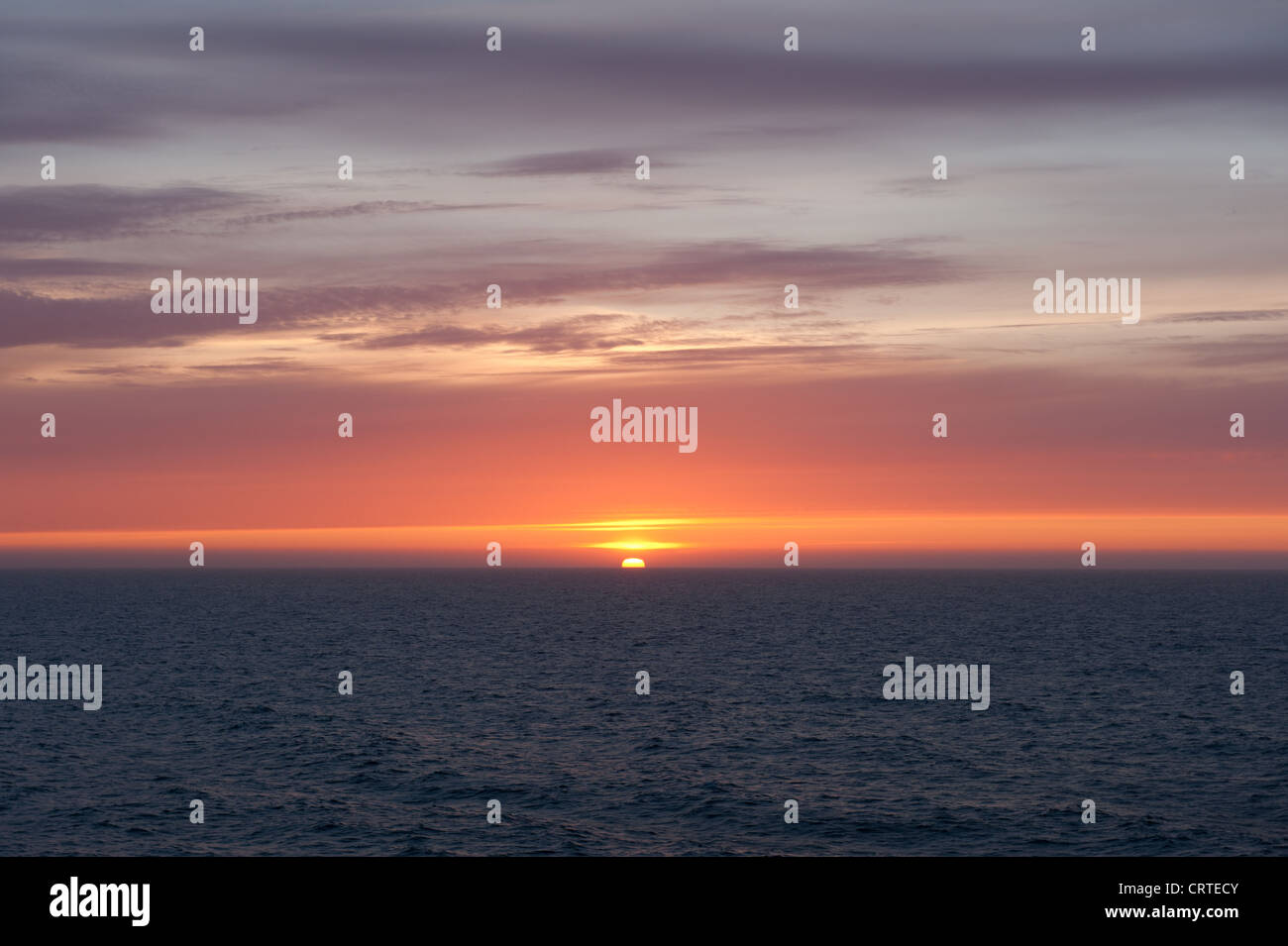 Sonnenuntergang Stockfoto