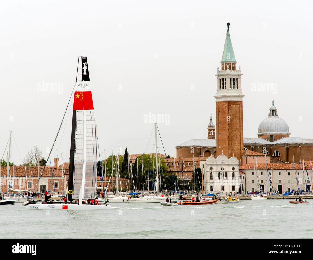 Die Kathedrale von San Giorgio Maggiore Venedig (Venezia) Veneto Italien Europa Stockfoto