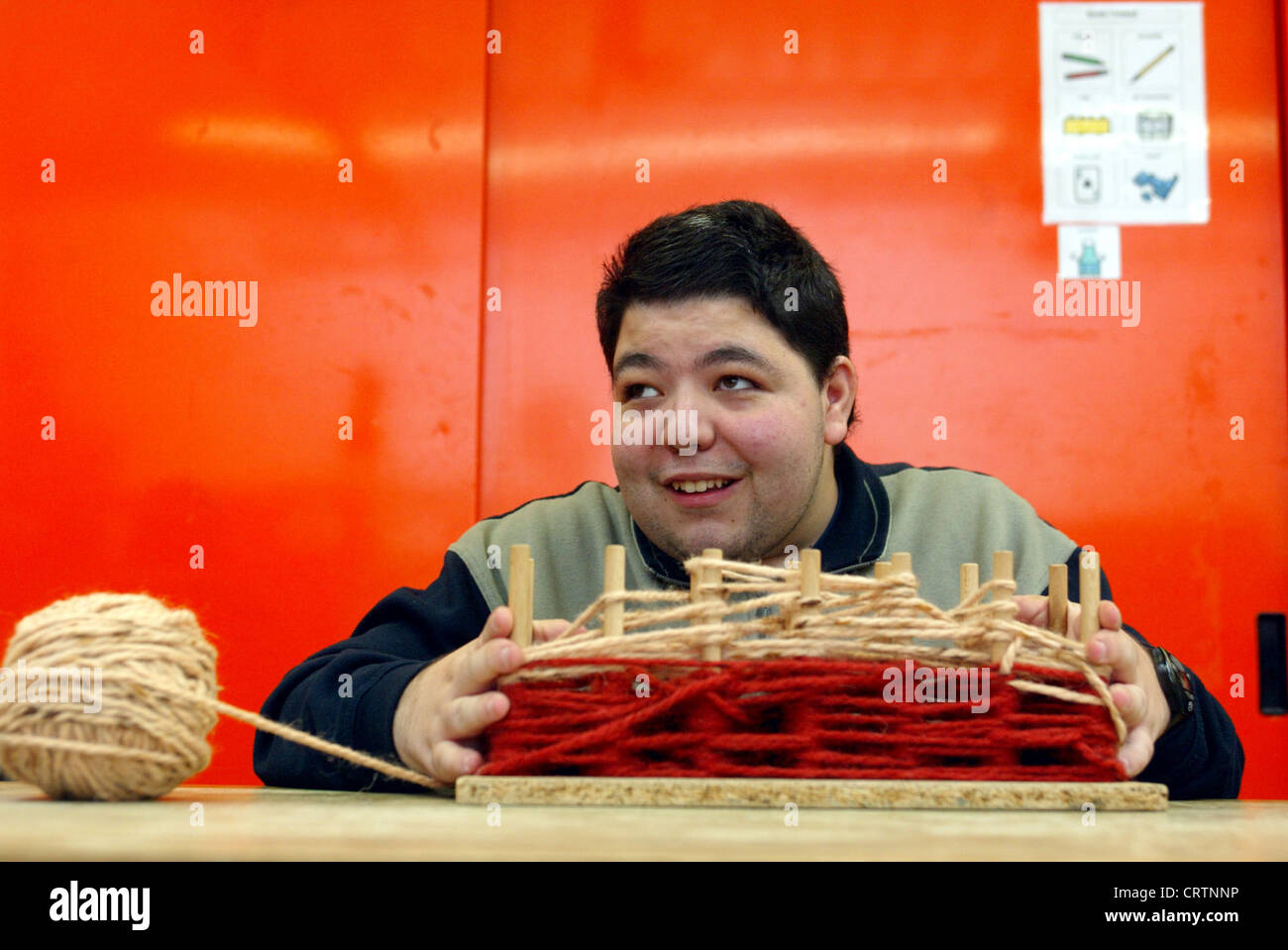Behindertenwerkstatt in Essen Stockfoto