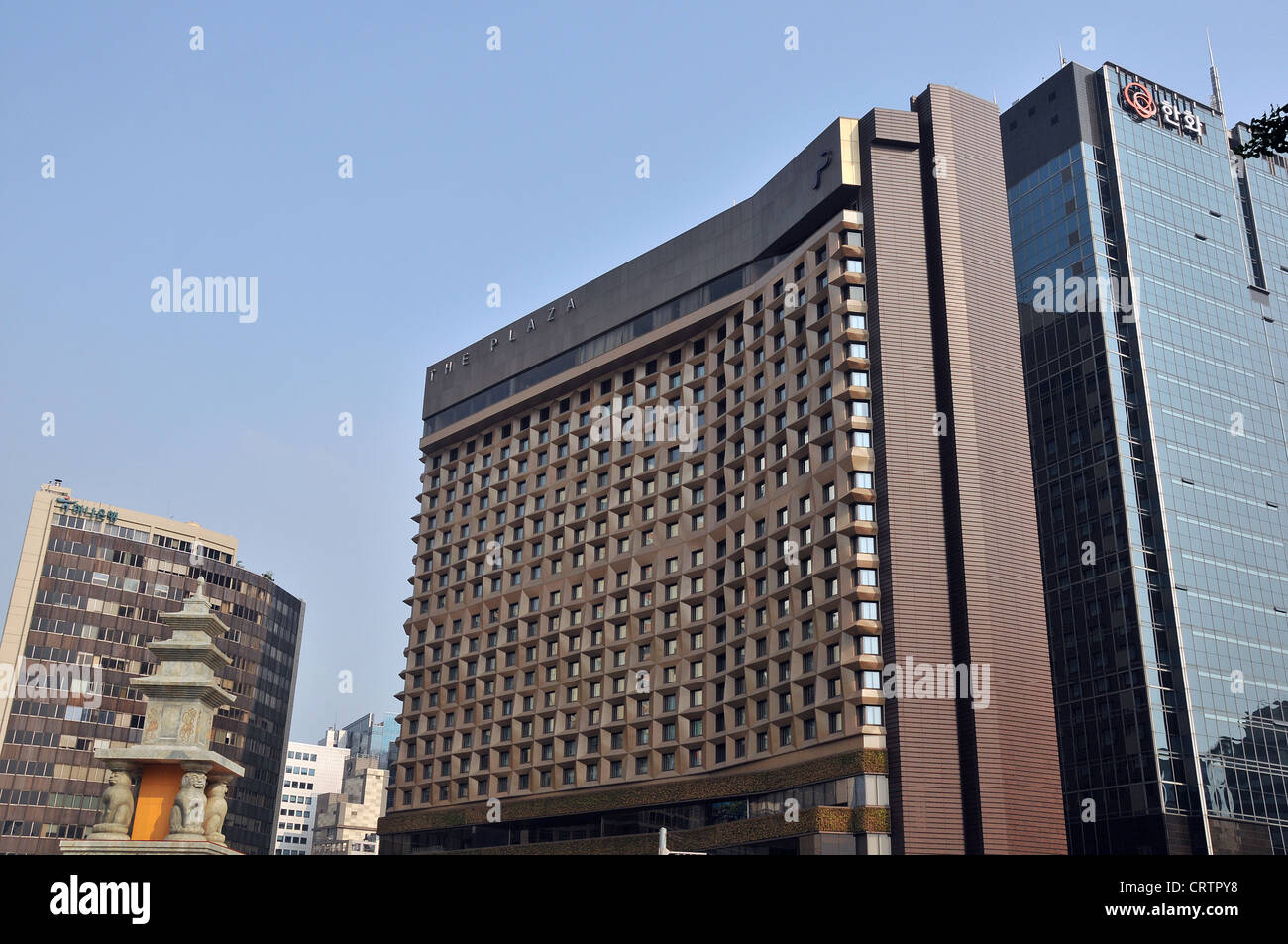 Das Plaza Hotel Seoul Südkorea Stockfoto