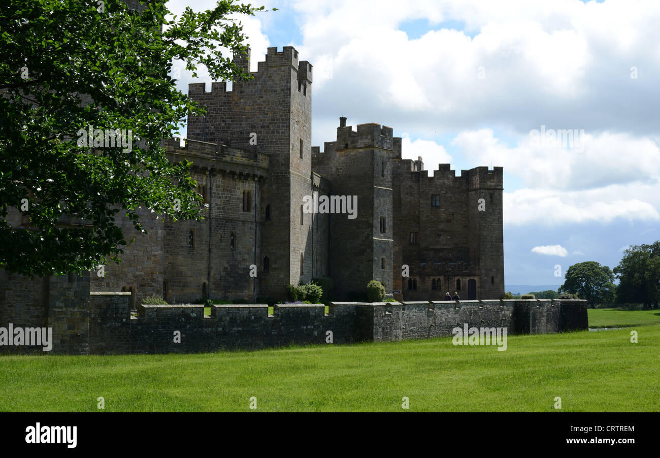 Raby Castle, County Durham, Großbritannien. Stockfoto