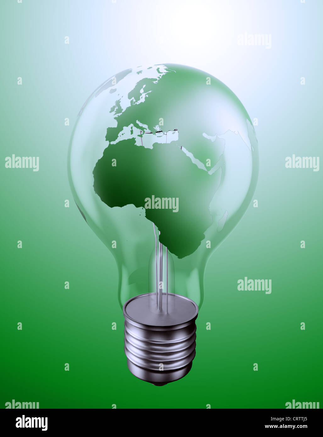 Welt Energie Themen Konzept Abbildung Stockfoto