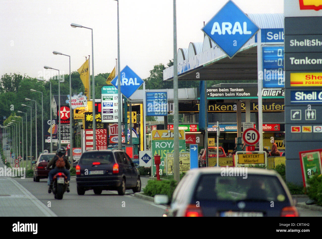 Stationen in Wasserbillig, Luxemburg Stockfoto