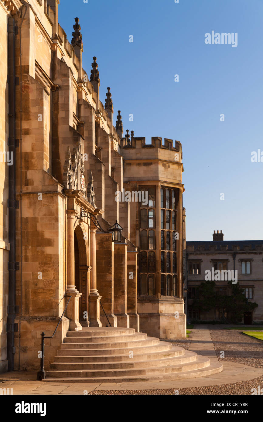 Trinity College, Great Court, Universität Cambridge, England, UK Stockfoto