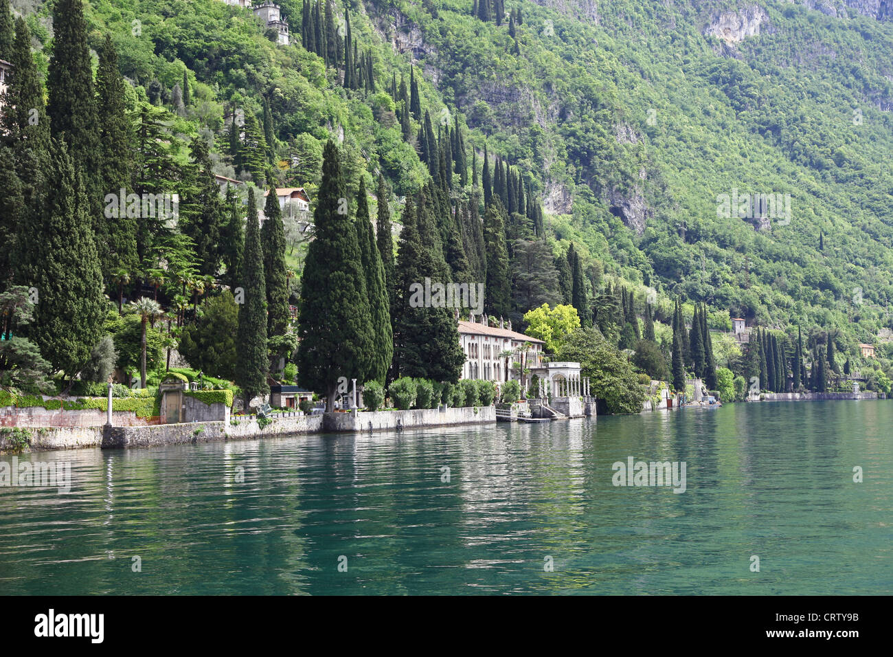Villa monastero varenna see como Fotos und Bildmaterial in hoher