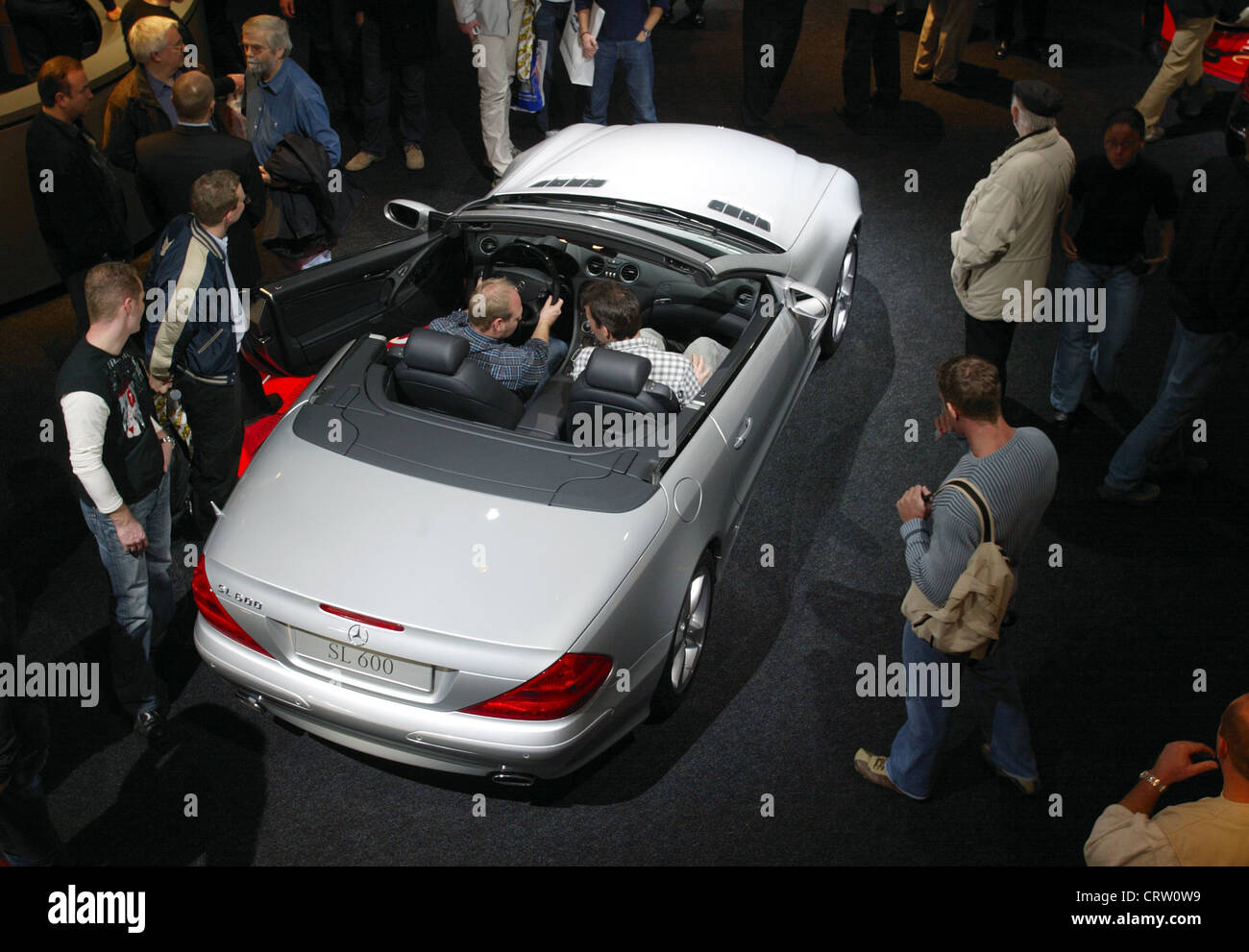 Mercedes SL 600 Cabrio auf der ESSEN MOTOR SHOW Stockfoto