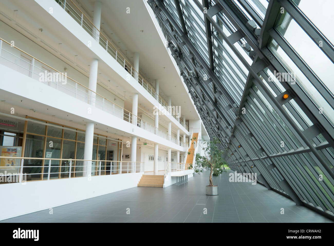 Innere des Science Park Gebäude in Gelsenkirchen in Deutschland Stockfoto