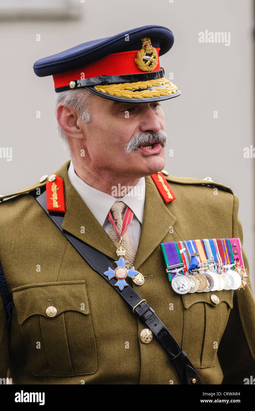 Generalleutnant Robert Thomson Cbe Britische Armee Stockfotografie