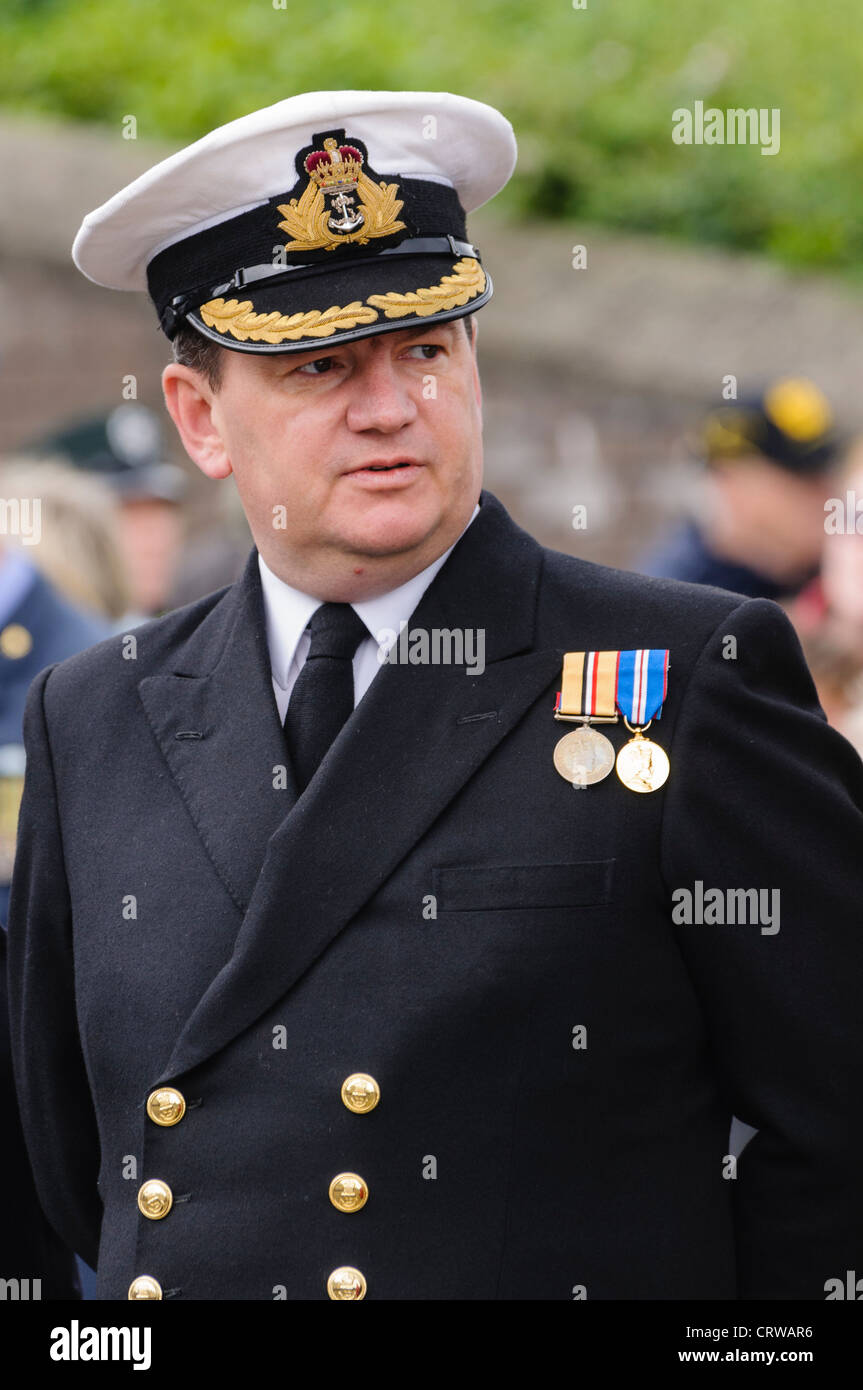 Royal Navy Commander John Grey Stockfoto