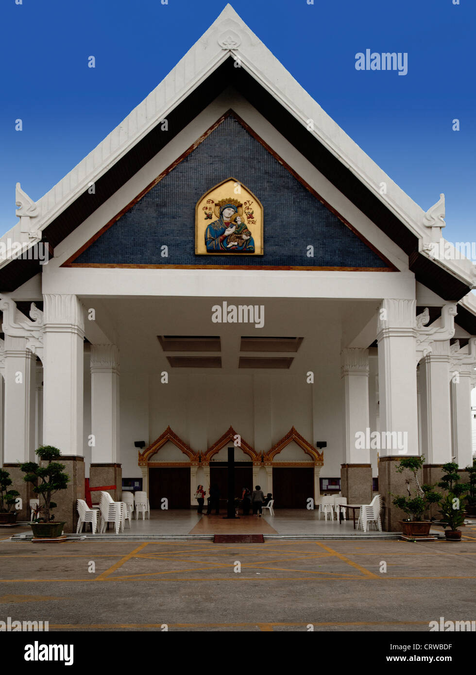 Heiligen Erlöser Kirche, die römisch-katholische Kirche, Bangkok Stockfoto