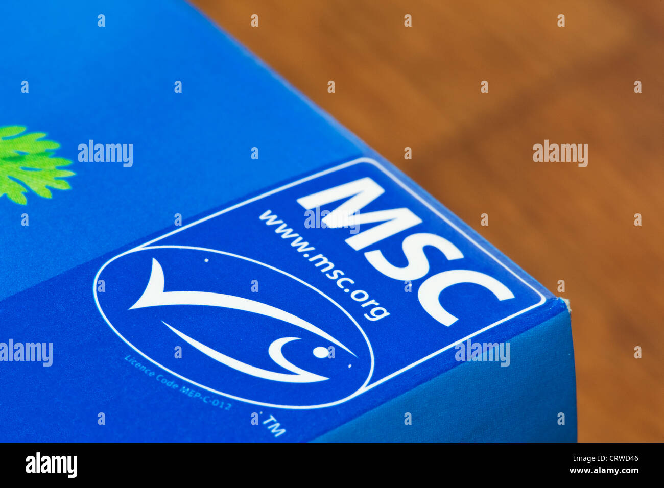 Marine Stewardship Council Logo Stockfoto