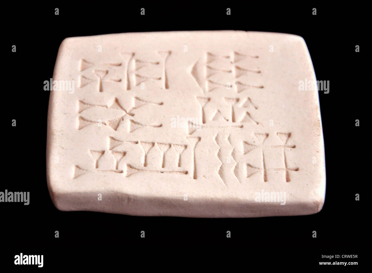 Cuneiform Tablet Stockfoto