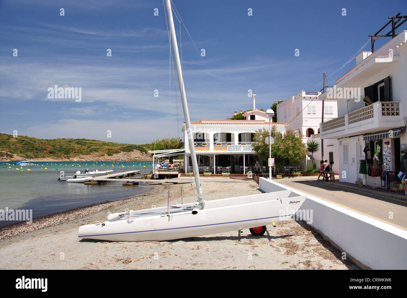 Platja des Grau, Es Grau, Menorca, Balearen, Spanien Stockfoto