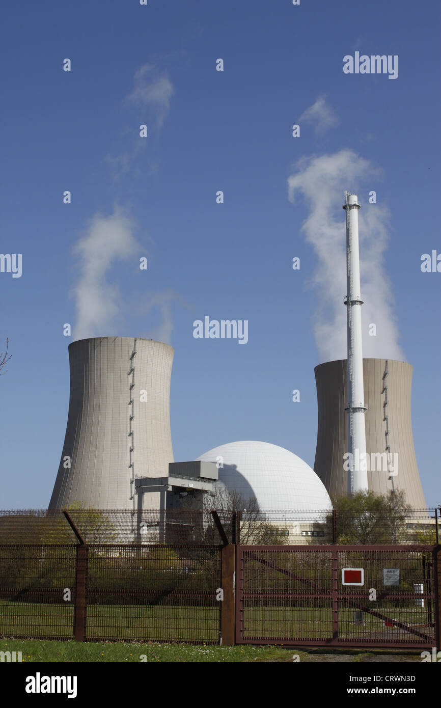 Atomkraftwerk Stockfoto