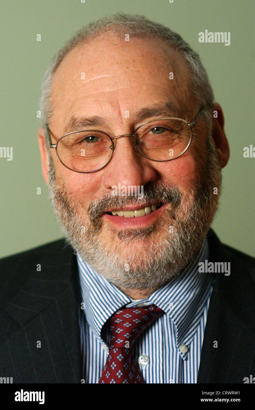 Joseph Stiglitz, Nobelpreisträger Wirtschaftswissenschaften Stockfoto