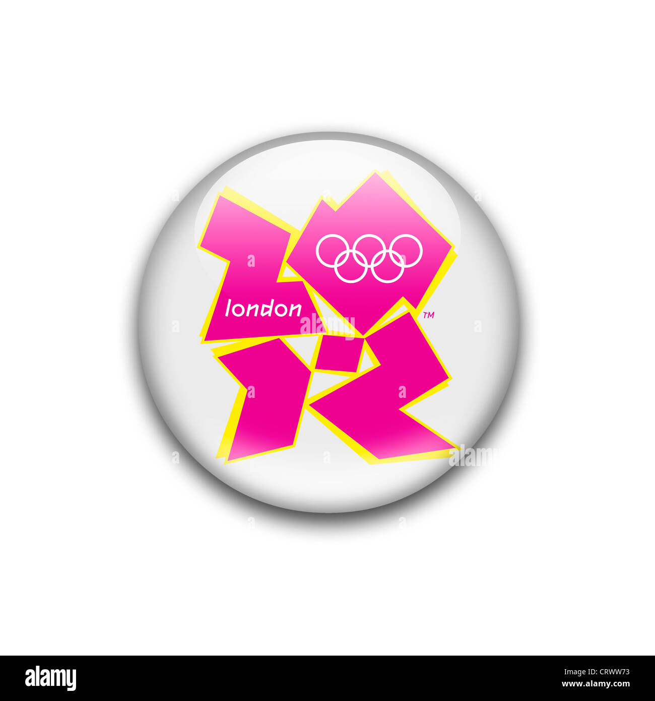 Olympischen Spiele 2012 in London logo Stockfoto