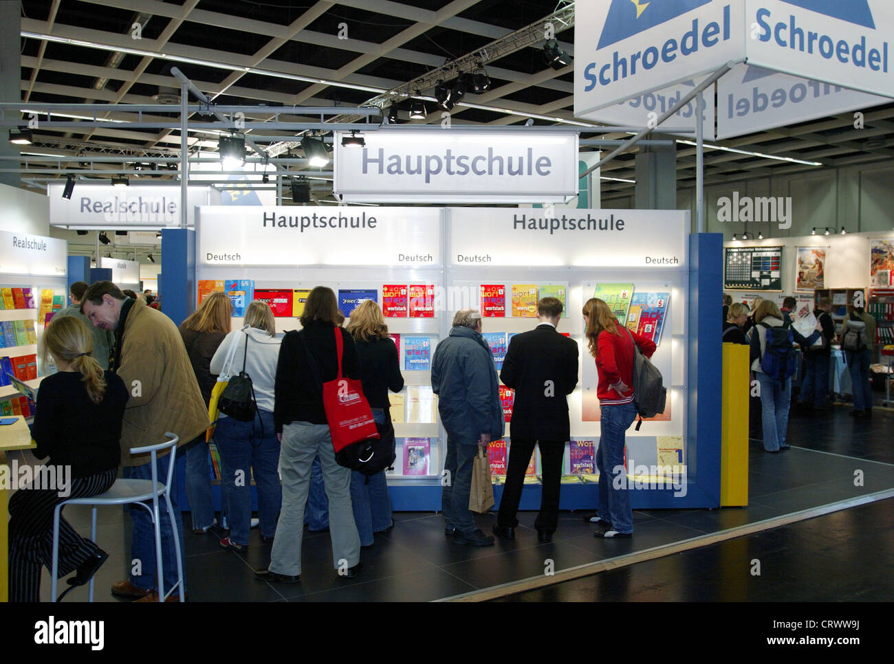 In Köln die Bildungsmesse DIDACTA - Mittelschule Stockfoto