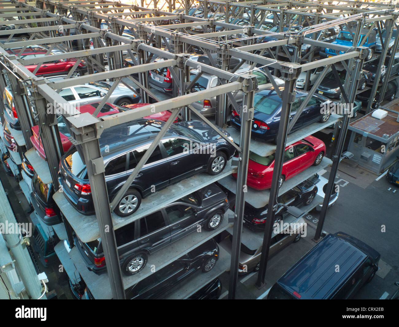 Parkplatz in New York City Stockfoto