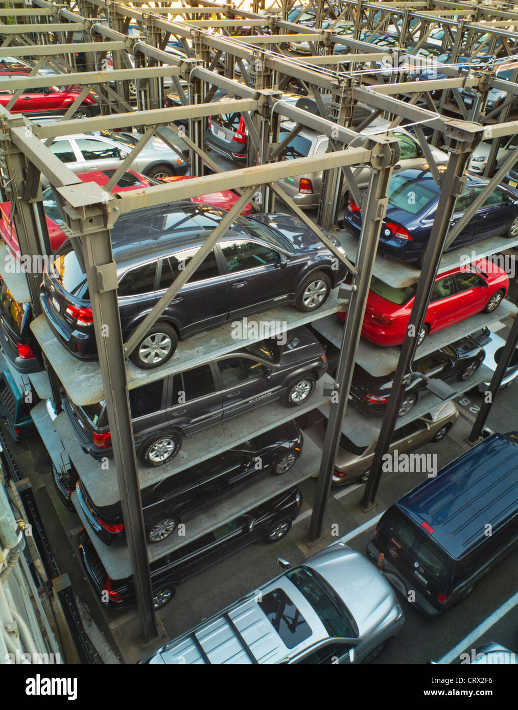 Parkplatz in New York City Stockfoto