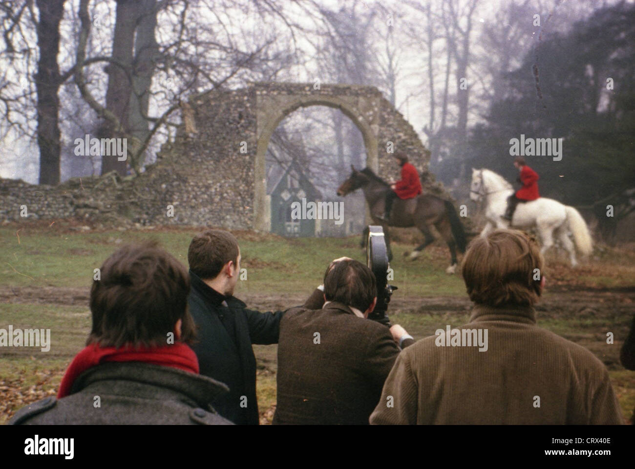 003576 - the Beatles Dreharbeiten Penny Lane in Knole Park, Sevenoaks am 7. Februar 1967 Stockfoto