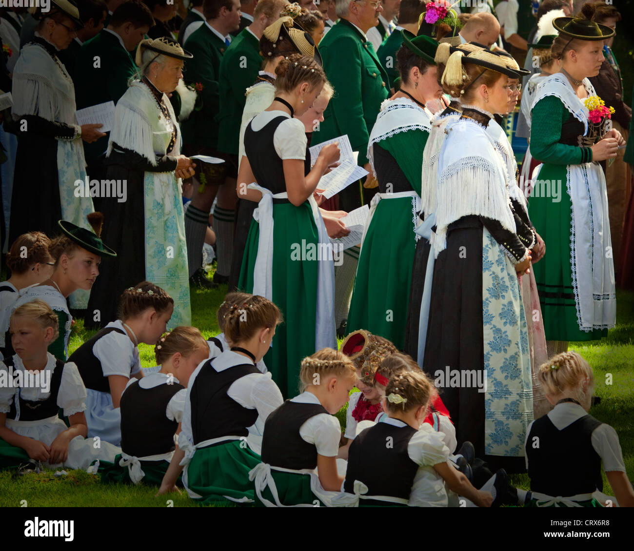 DE - Bayern: 85. Loisachgaufest in Bad Tölz (28 Juni bis 02. Juli 2012) Stockfoto