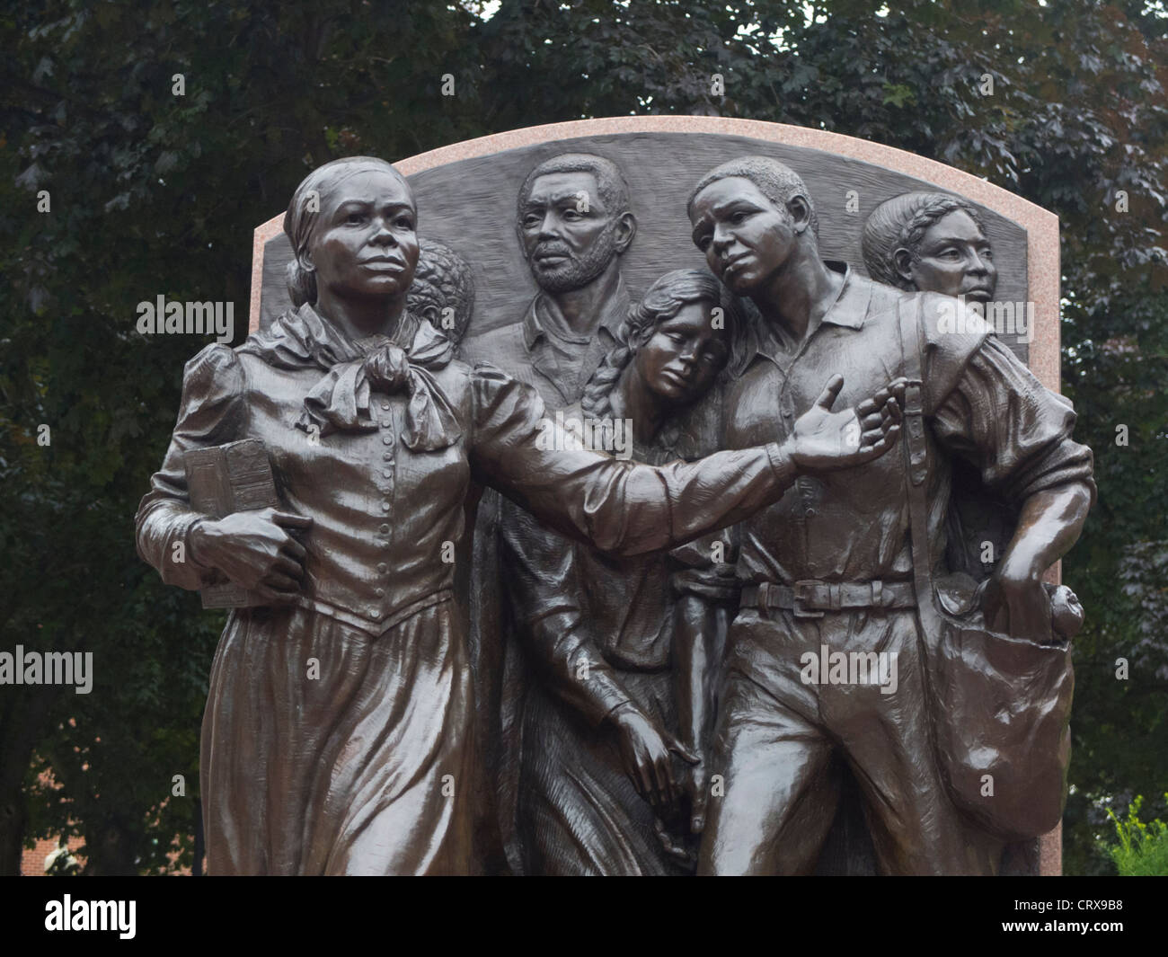 Harriet Tubman Statue in Boston, Massachusetts Stockfoto