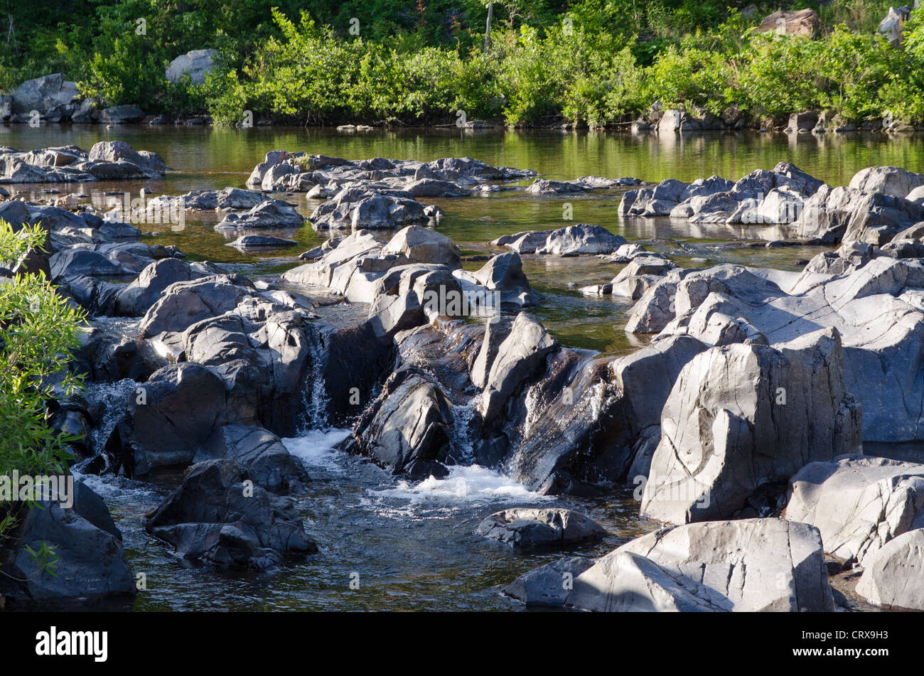 Johnsons Shut-ins State Park ist eines der beliebtesten Missouri State Parks. Stockfoto