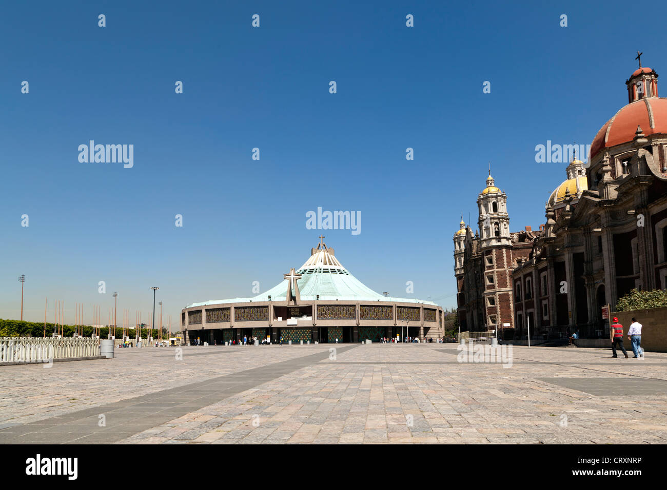 Guadalupe Basilica in Mexiko-Stadt ist der größte Wallfahrtsort in der mexikanischen Hauptstadt Stockfoto