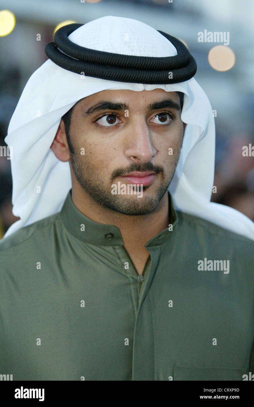 Sheikh Rashid bin Mohammed al Maktoum im portrait Stockfoto
