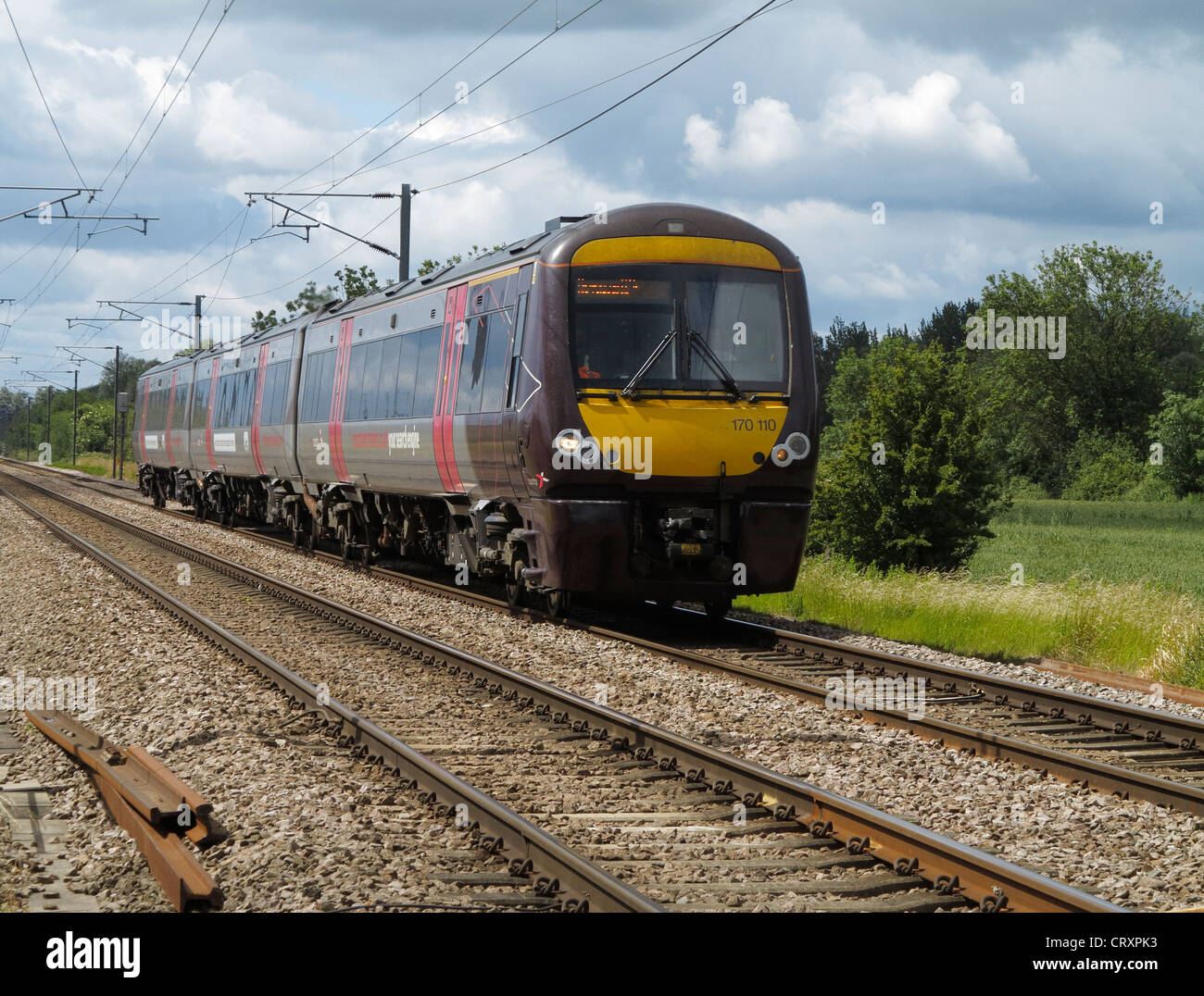 Nahverkehrszug Milton Stockfoto