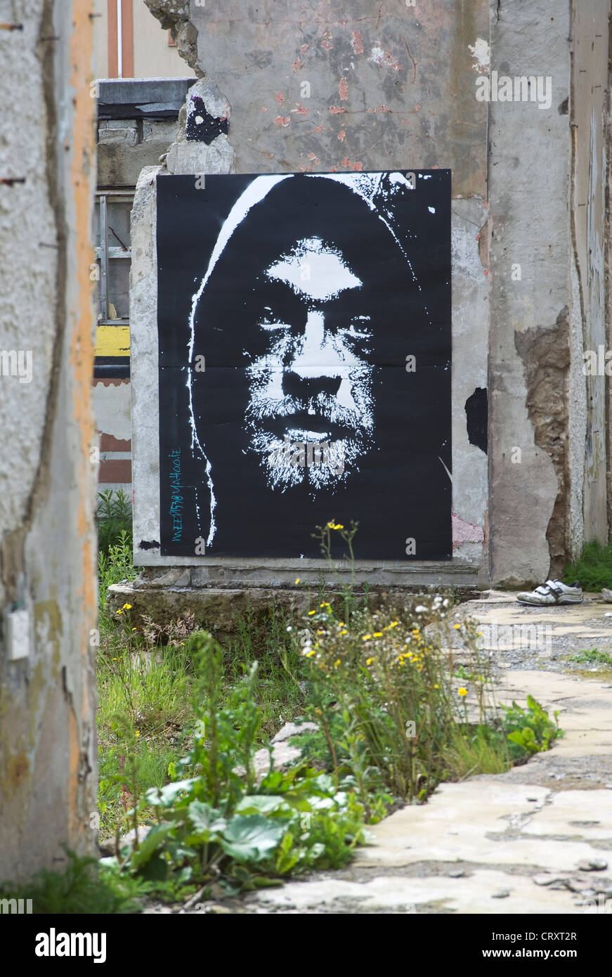 Arbeit der Graffiti-Künstler in Bundoran, Grafschaft Donegal. Stockfoto