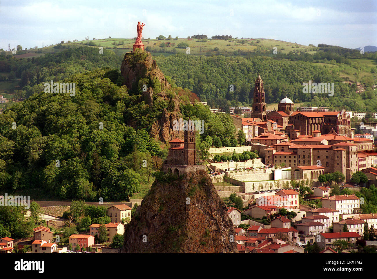 Heiligtum Le Puy En Velay (HauteLoire, Frankreich Stockfotografie Alamy