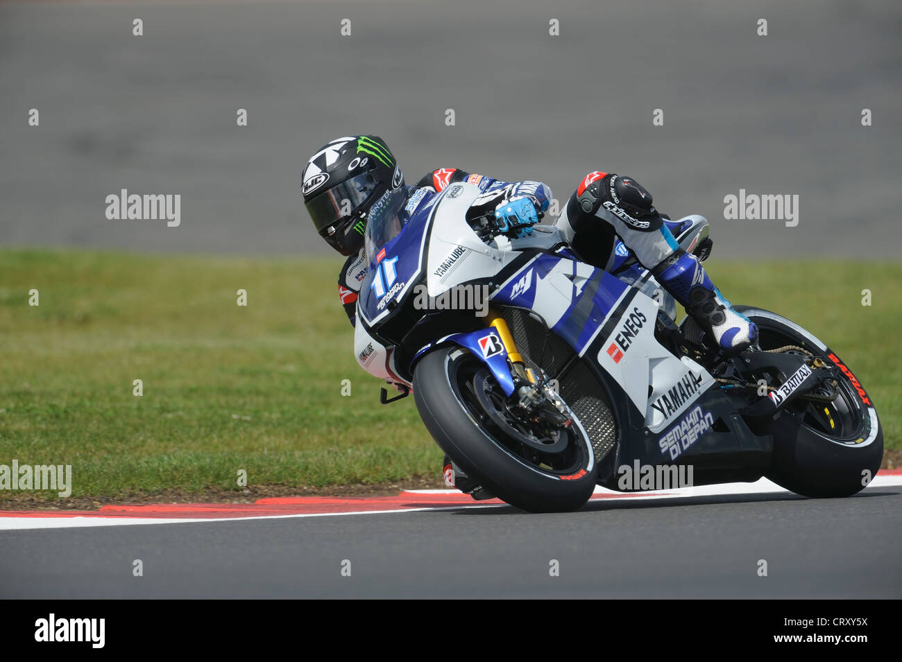 Ben Spies, Yamaha, MotoGP 2012 Stockfoto