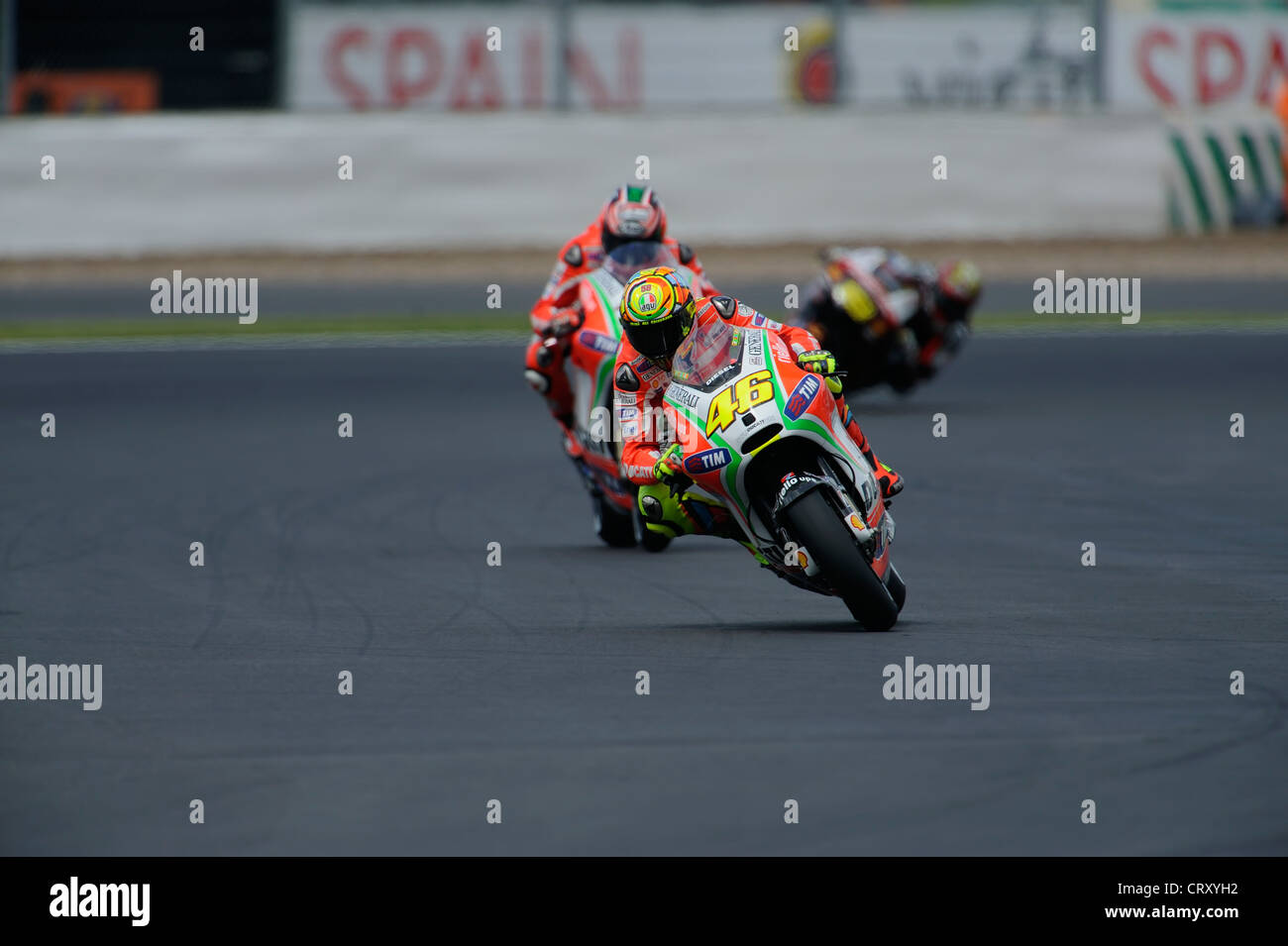 MotoGP 2012 Stockfoto