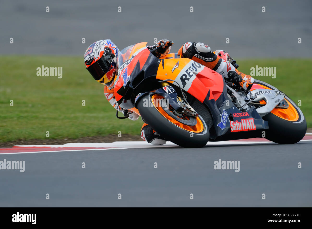 Casey Stoner, MotoGP 2012 Stockfoto