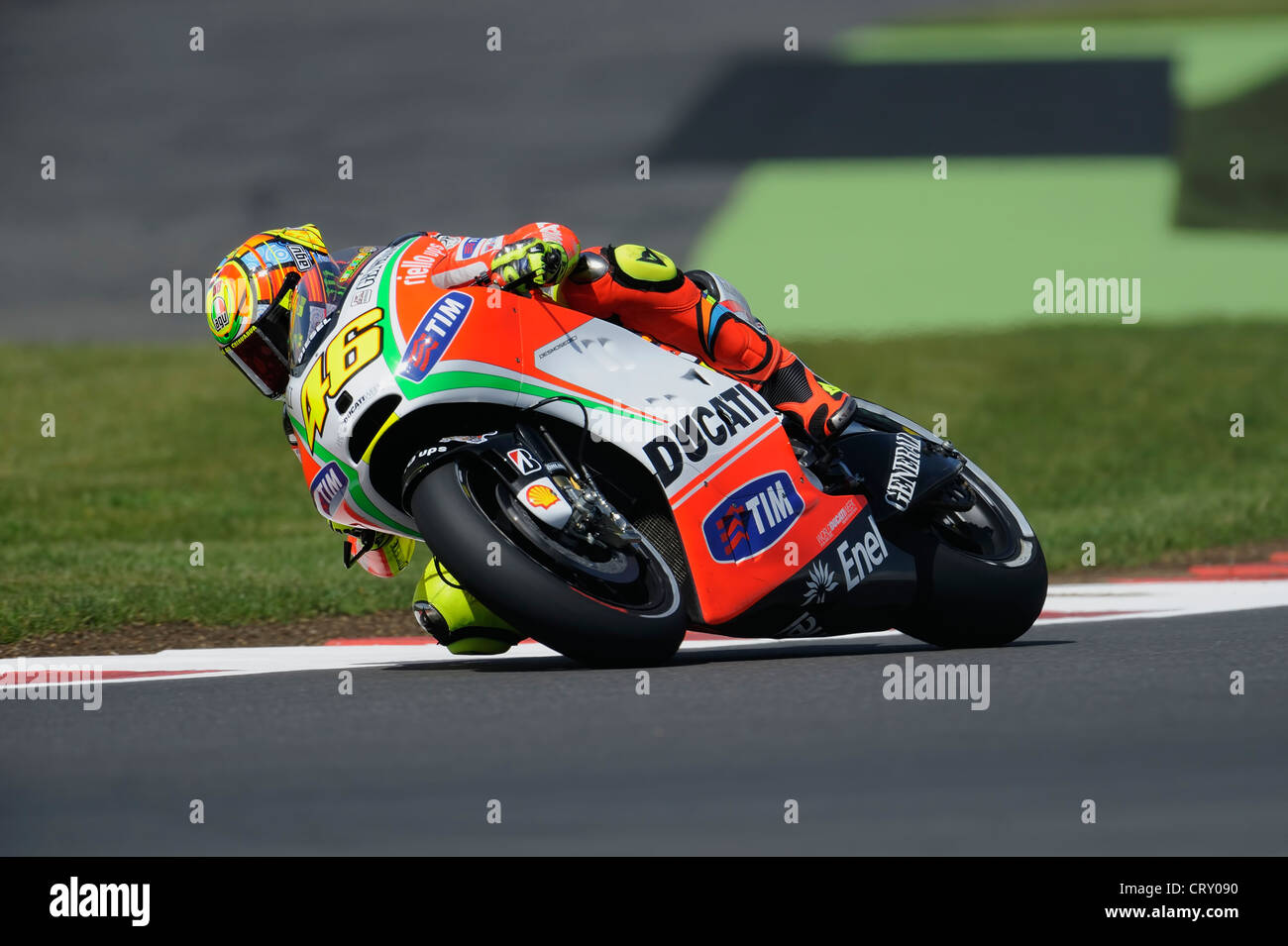 Valentino Rossi, MotoGP 2012 Stockfoto