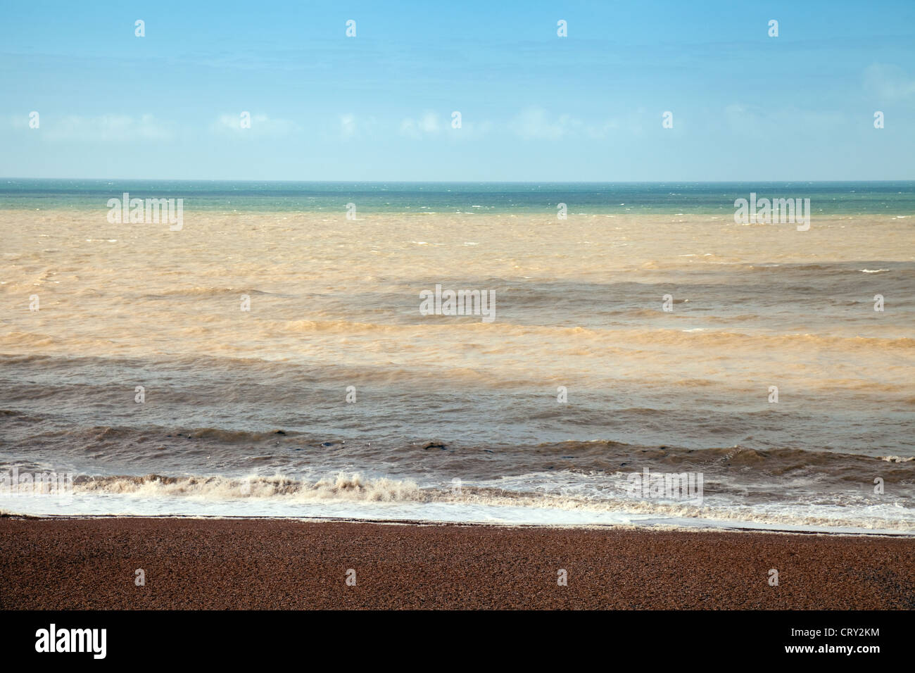 Der Strand von Brighton, Sussex UK Stockfoto