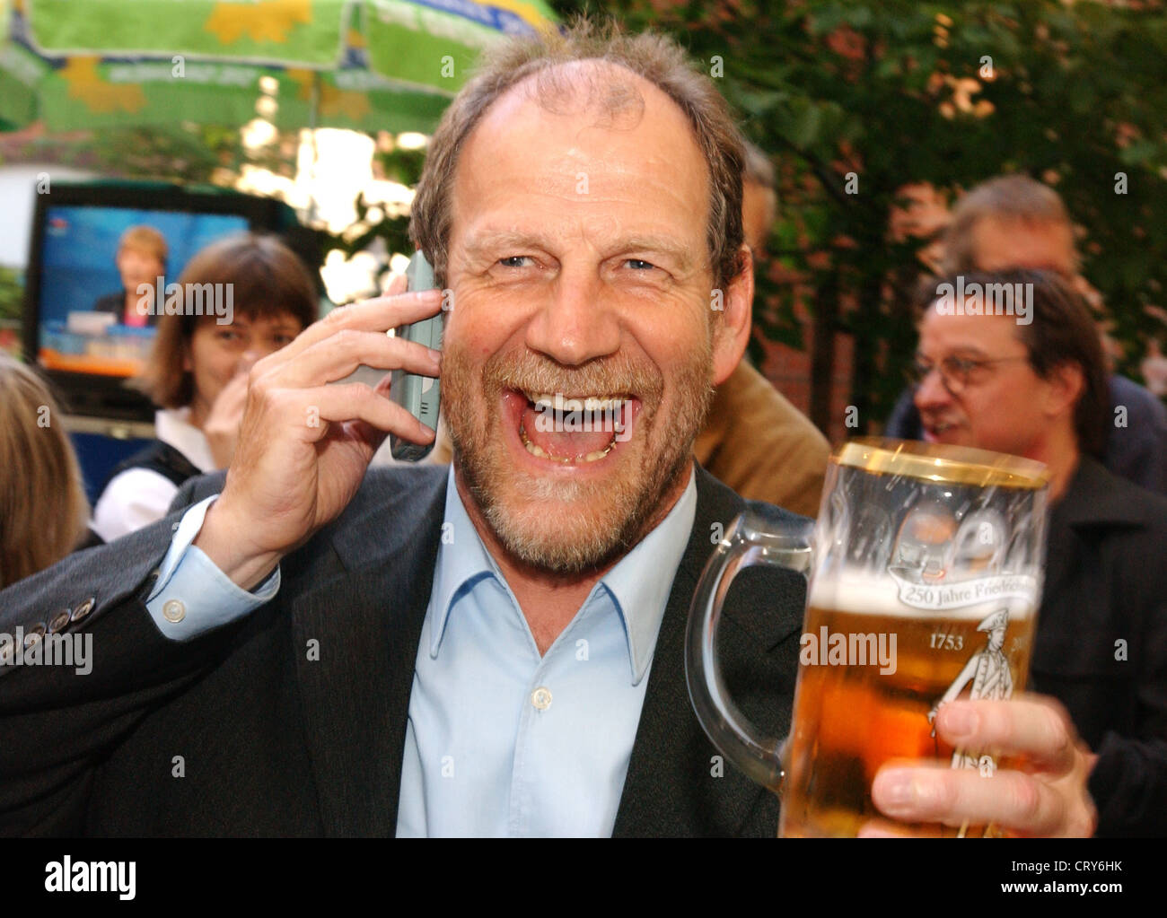 Michael Cramer (Bündnis 90/die grünen), MdEP Stockfoto