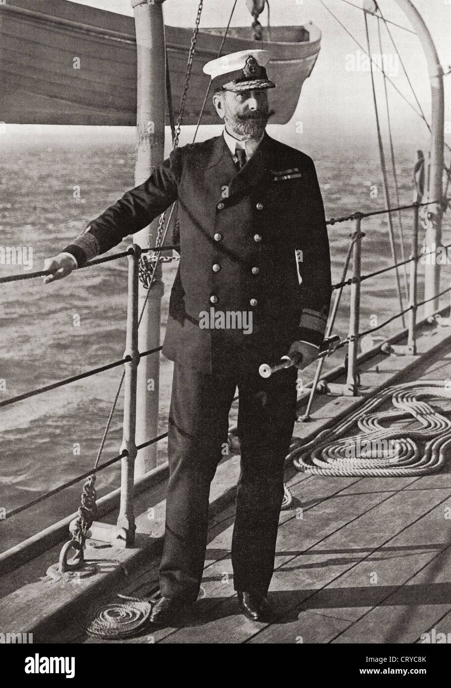 Louis Alexander Mountbatten, 1. Marquess of Milford Haven, 1854-1921, ehemals Prinz Louis Alexander von Battenberg. Stockfoto