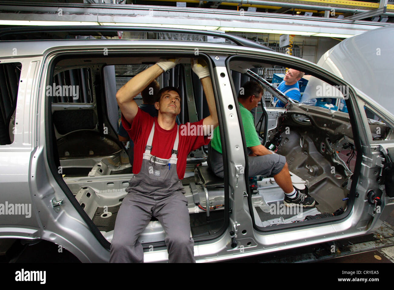 Opel-Werk in Bochum Stockfoto