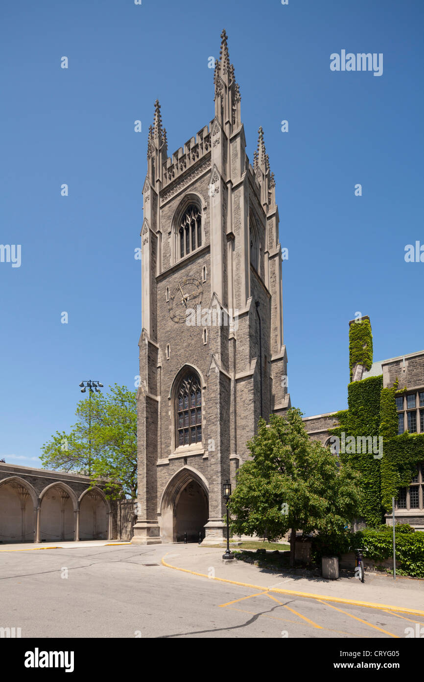 Soldatenräte Tower, University of Toronto Stockfoto