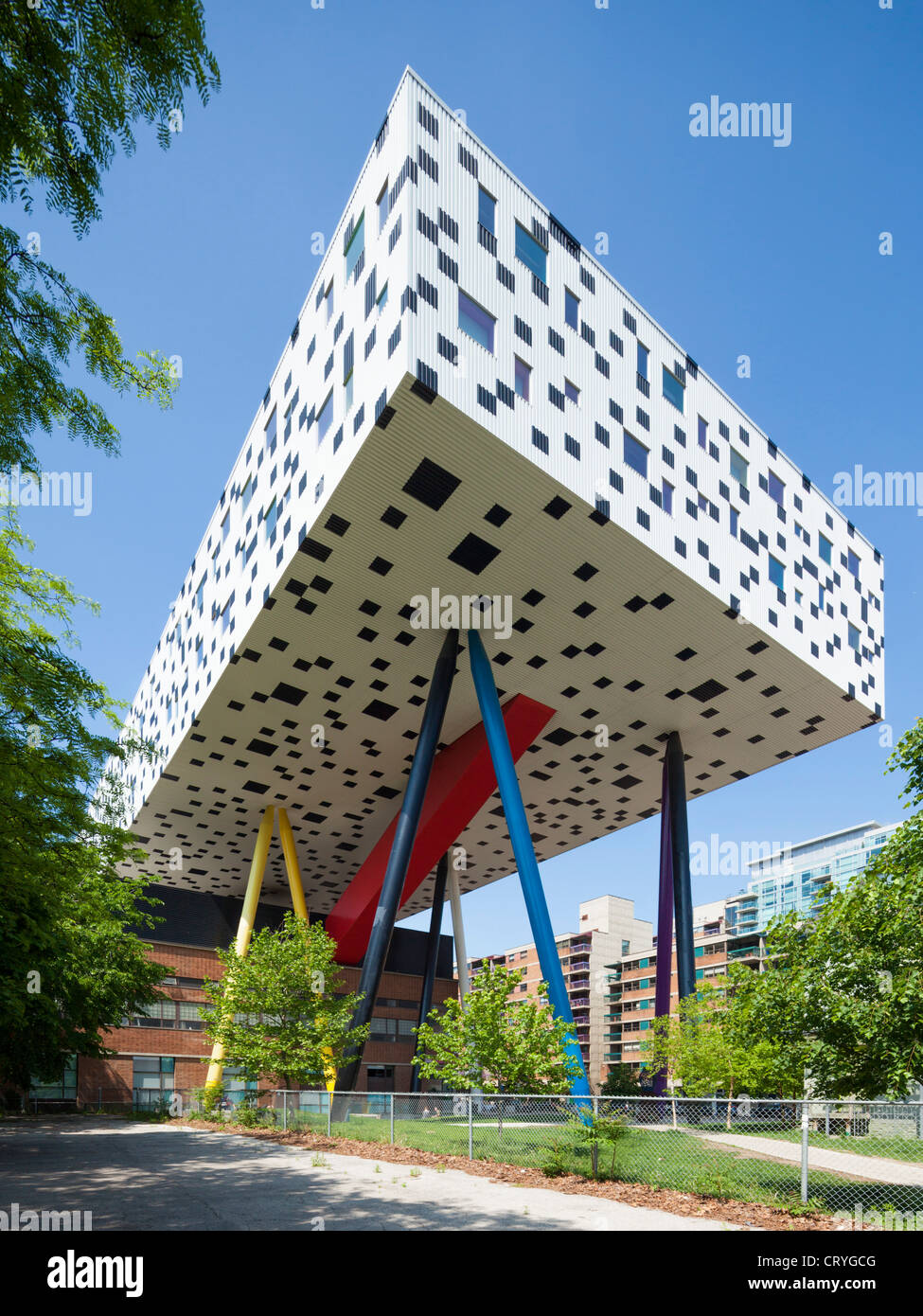 Scharfe Zentrum für Design, Toronto Stockfoto