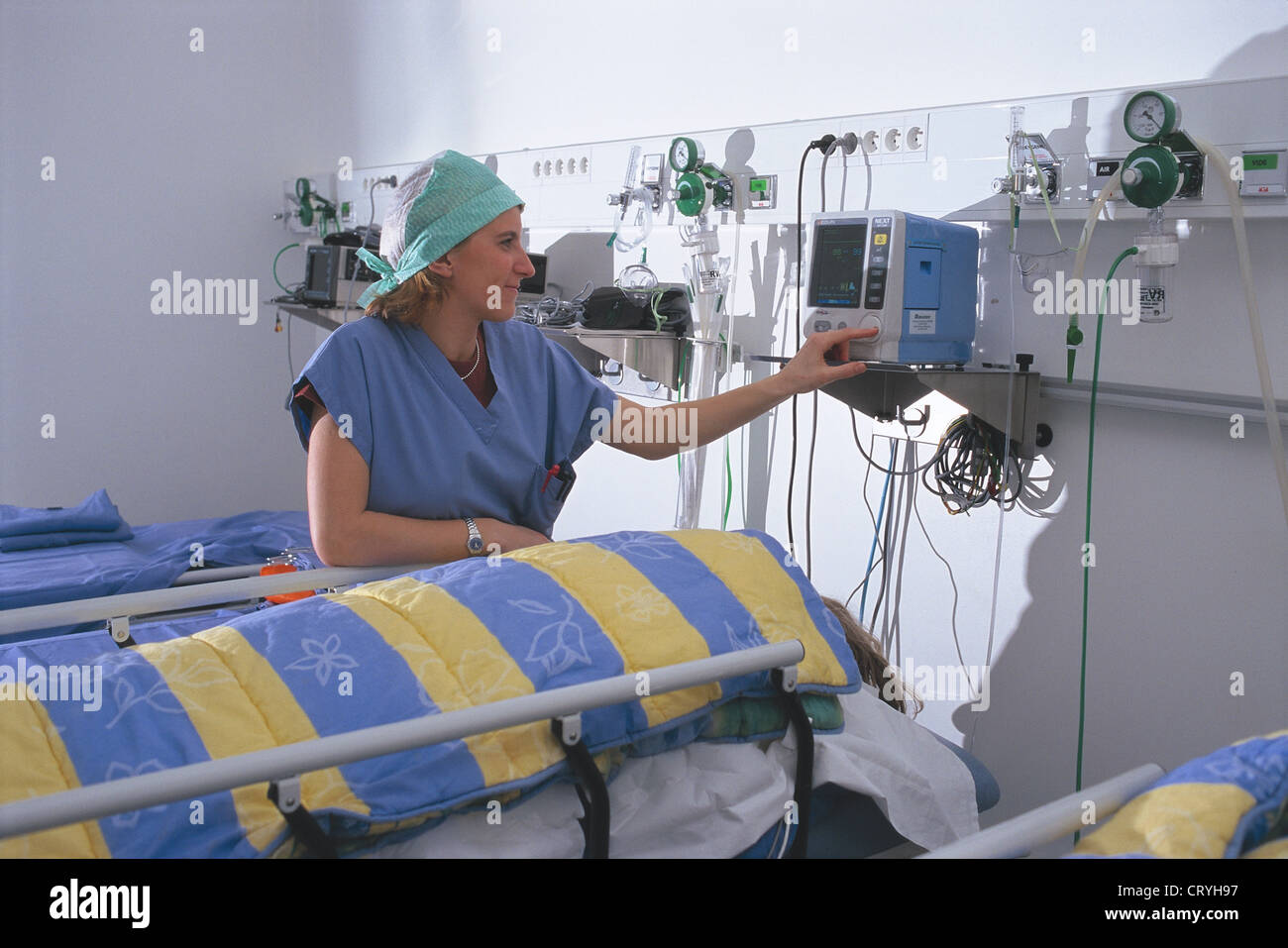 BEOBACHTUNG WARD Stockfoto