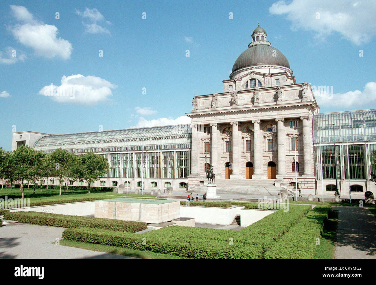 Die Staatskanzlei am Hofgarten in München Stockfoto