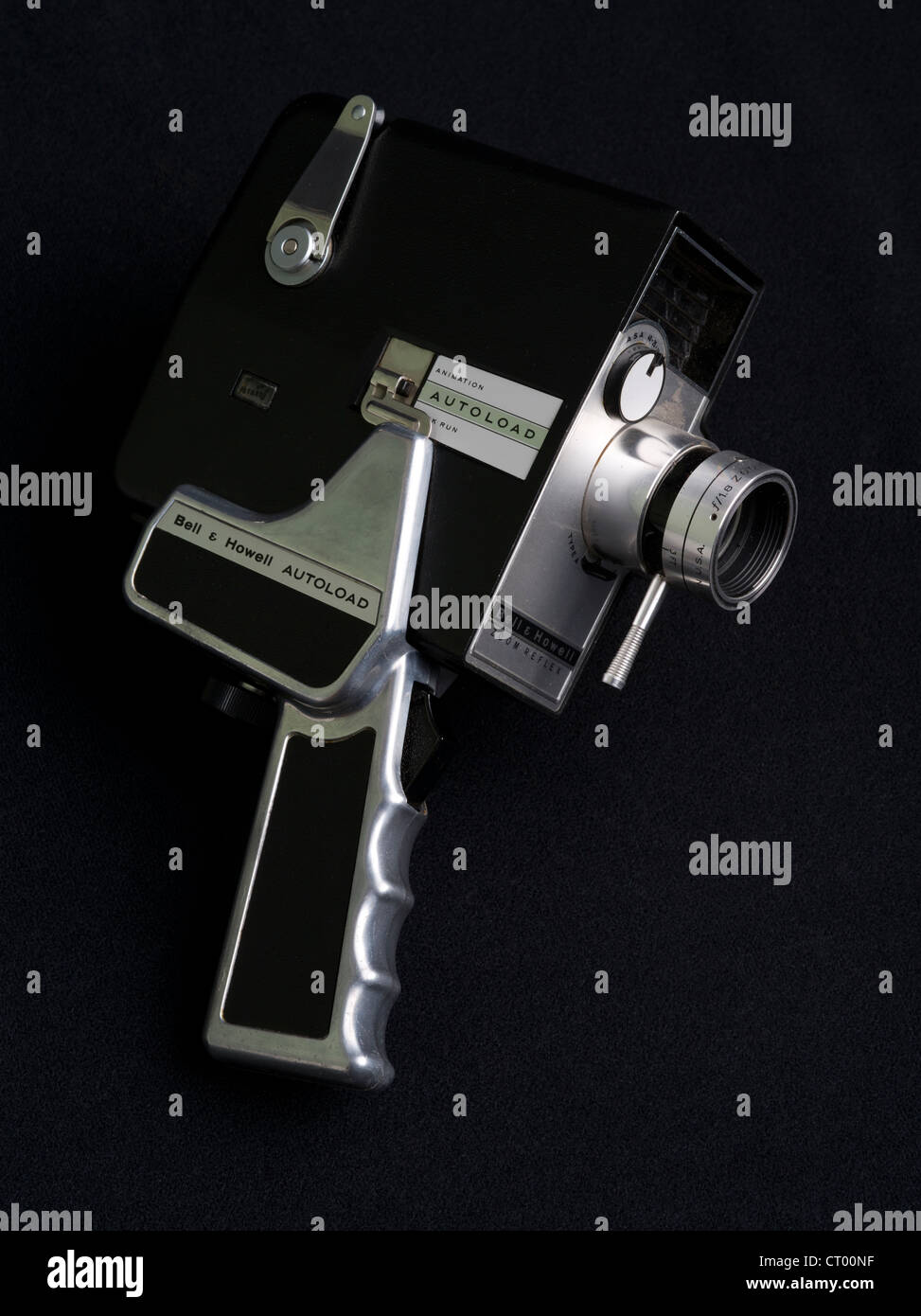Bell & Howell 8mm Filmkamera Stockfoto